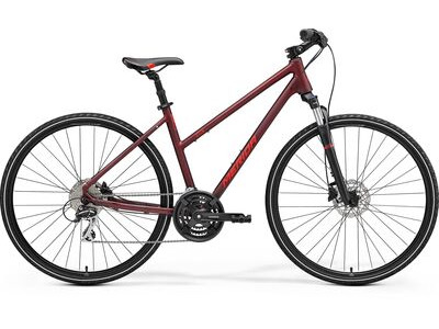 Merida Crossway 20D - Red - Women's