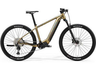 Merida eBig Nine 775 - Gold/Blue/Black - MY24