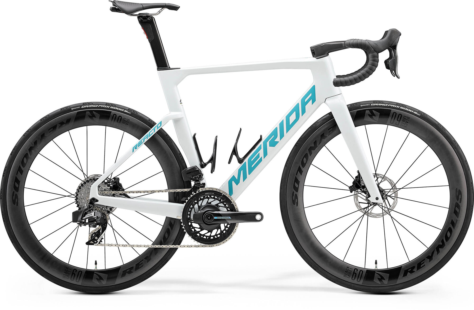 Merida Reacto 9000 - White/Teal - MY24