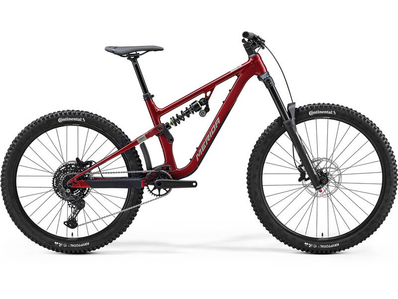 Merida One-Sixty FR 400 - Red/Grey/Black - MY24 click to zoom image
