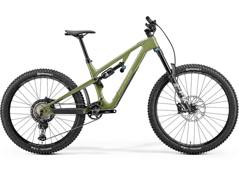 Merida One-Sixty 7000 - Anaconda Green (Cream) - MY26 click to zoom image