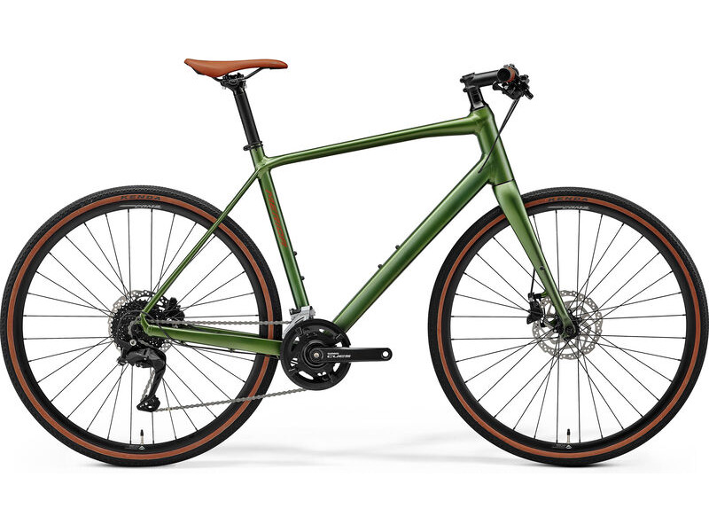 Merida Speeder 100 - Silk Fog Green (Brown) - MY26 click to zoom image