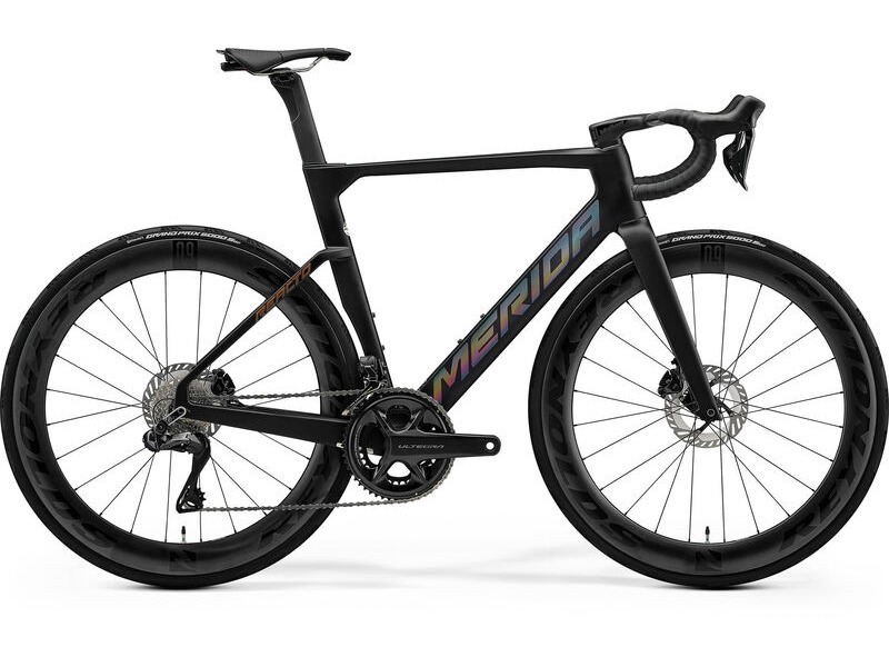 Merida Reacto 8000 - Silk Black (Glossy Dark Silver) - MY26 click to zoom image