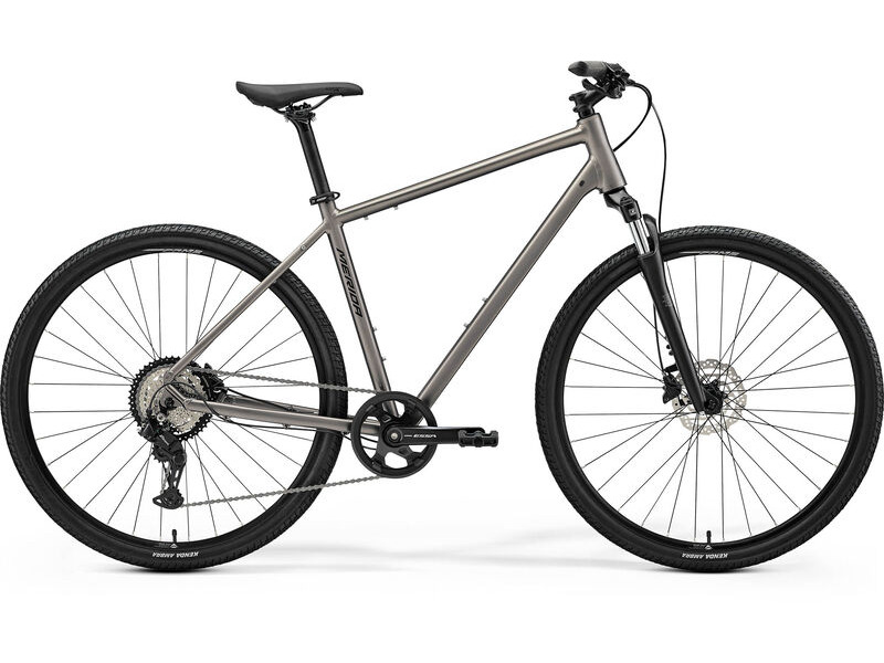 Merida Crossway 20 - Silk Warm Slate Grey (Black) - MY26 click to zoom image