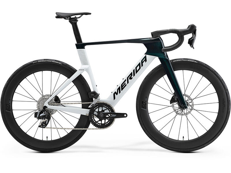 Merida Reacto 7000 - Halo Green / Pearl White (Green) click to zoom image