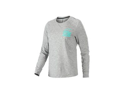 Alpinestars Stella Merino Women's Long Sleeve Jersey 2019: Melange Mid Grey/Ceramic