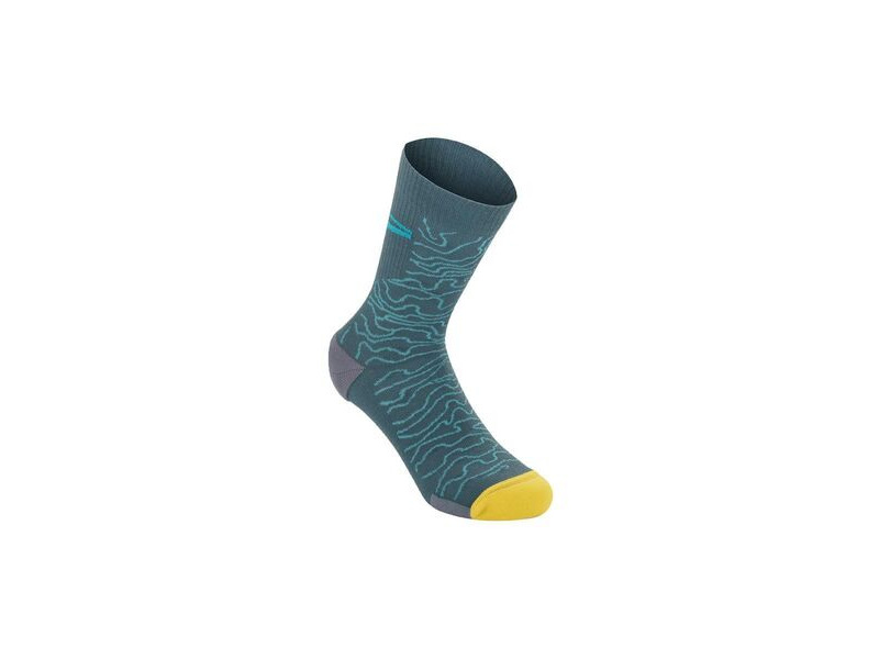 Alpinestars Drop Socks 15 Atlantic/Ceramic click to zoom image