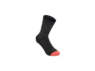 Alpinestars Drop Socks 15 Black/Mid Grey