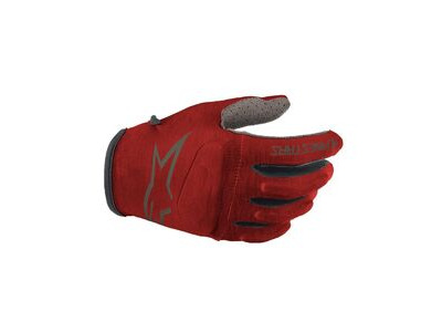 Alpinestars Youth Racer Gloves Bright Red/Black
