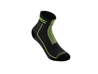 Alpinestars Summer Socks 9 Black/Acid Yellow