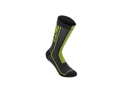 Alpinestars Summer Socks 22 Black/Acid Yellow