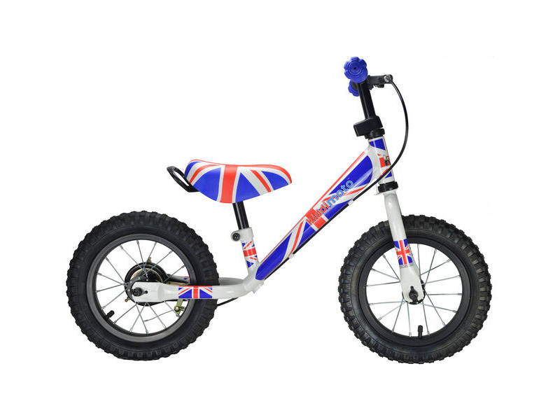 Kiddimoto Union Jack Kids Balance Bike click to zoom image