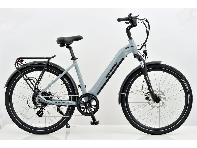 Powabyke Revom U1 Urban E-Bike Light Grey click to zoom image