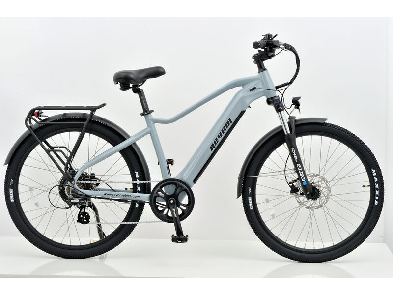 Powabyke Revom U2 Urban E-Bike Light Grey click to zoom image