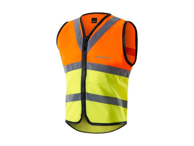 Altura Kids Nightvision Safety Vest 2016: Hi Viz Yellow click to zoom image