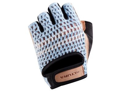 Altura Classic 2 Crochet Mitts Blue/Tan