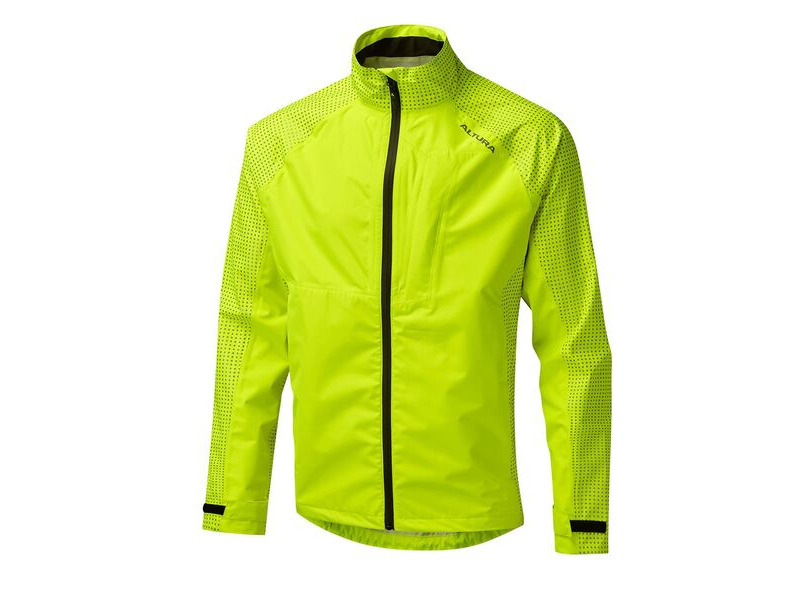 Altura Nightvision Storm Waterproof Jacket Hi Viz Yellow click to zoom image