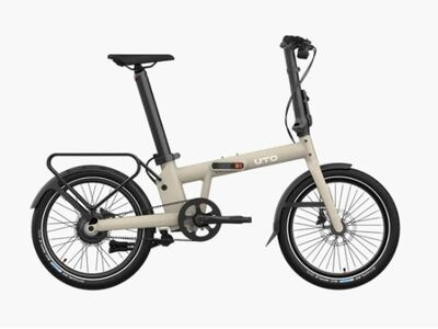 Eovolt UTO Afternoon 20-Pro Ebike Medium 50 cm to suit Rider Height 5' 4" to 5' 9" Taupe click to zoom image