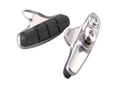 Ashima Aluminium Road Brake Shoe - Standard Pad Black, Sh: