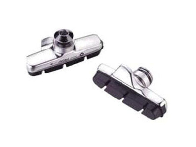 Ashima Aluminium Road Brake Shoe - Black, Campagnolo: