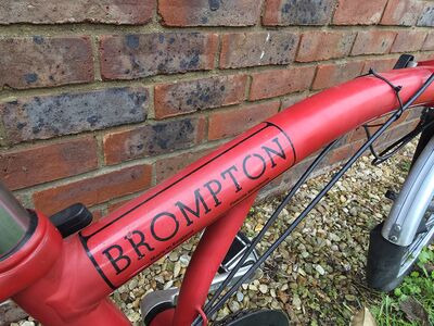 Brompton Second Hand 16" wheel folding bike click to zoom image