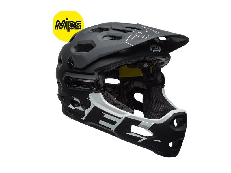 Bell Super 3r Mips MTB Helmet 2019: Matte Black click to zoom image