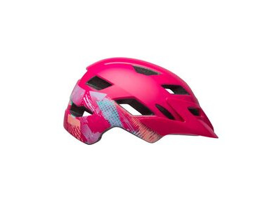 Bell Sidetrack Child Helmet 2019: Gnarly Matte Berry Unisize 47-54cm