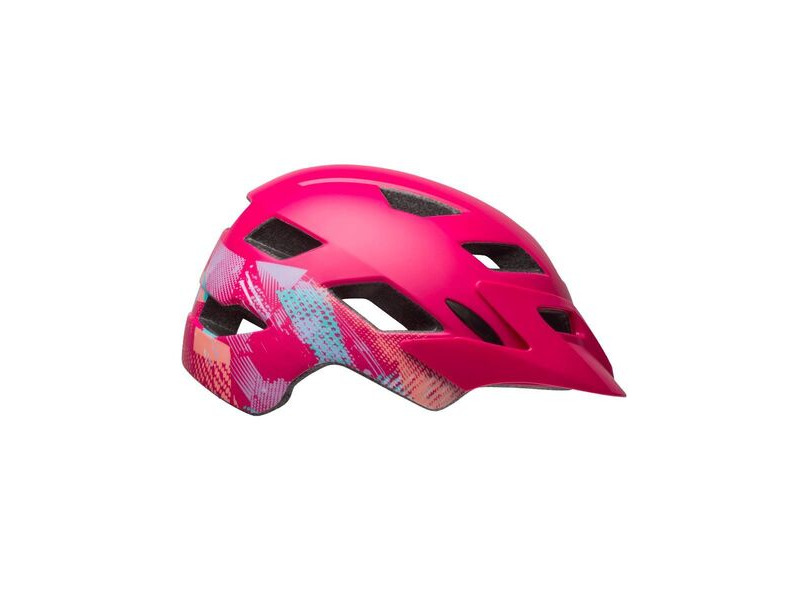Bell Sidetrack Child Helmet 2019: Gnarly Matte Berry Unisize 47-54cm click to zoom image