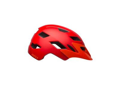 Bell Sidetrack Child Helmet 2019: Matte Red/Orange Unisize 47-54cm