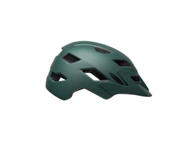 Bell Sidetrack Child Helmet 2019: Matte Dark Green/Orange Unisize 47-54cm