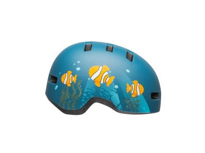 Bell Lil Ripper Children's Helmet 2019: Clown Fish Matte Grey-blue Unisize 47-54cm