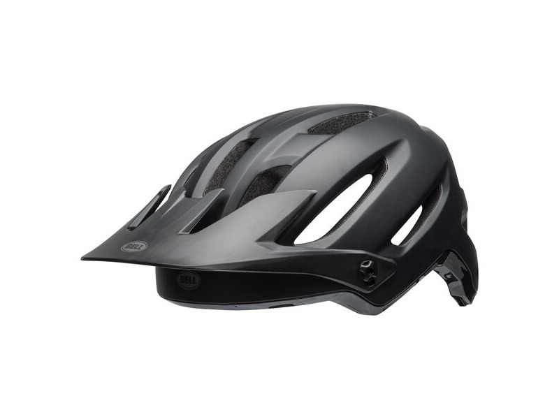 Bell 4forty MTB Helmet 2018: Matt/Gloss Black click to zoom image