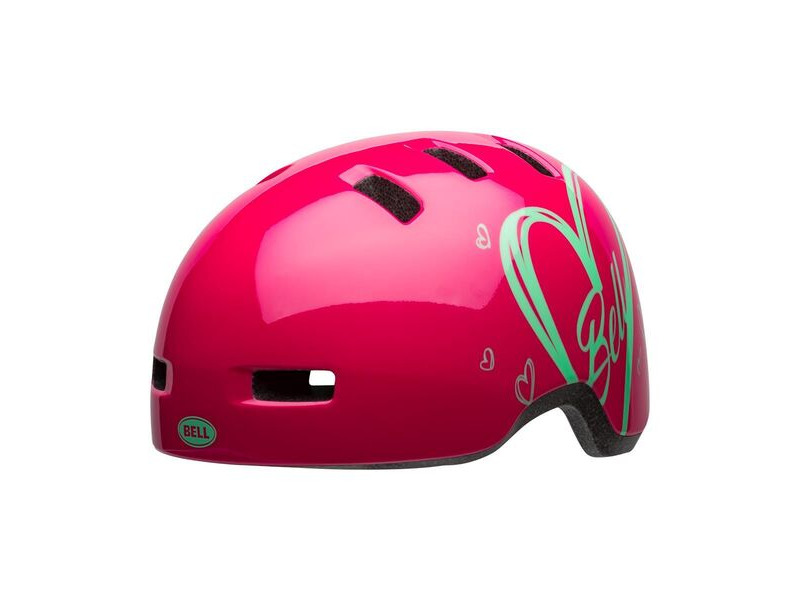 Bell Lil Ripper Children's Helmet Adore Gloss Pink Unisize 48-55cm click to zoom image