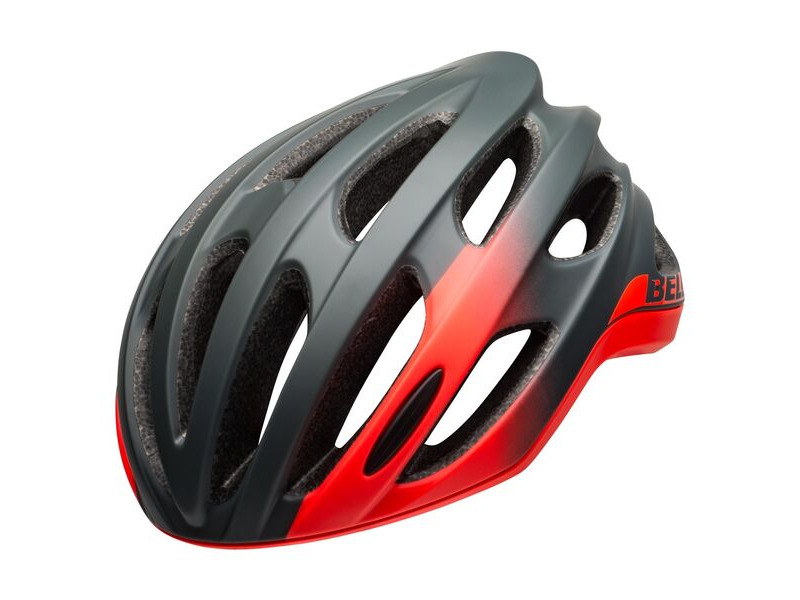 Bell Formula Road Helmet Matte/Gloss Grey/Infrared click to zoom image