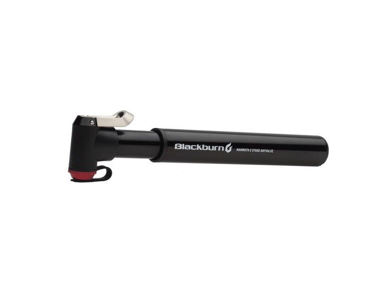 Blackburn Mammoth 2stage Anyvalve Mini-pump Black click to zoom image