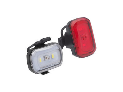 Blackburn Click Usb Front + Rear Light Set Black