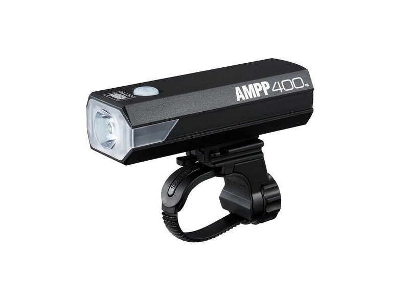 Cateye Ampp 400 Front Light: Black click to zoom image
