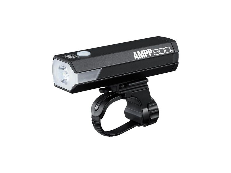 Cateye Ampp 800 Front Light: Black click to zoom image