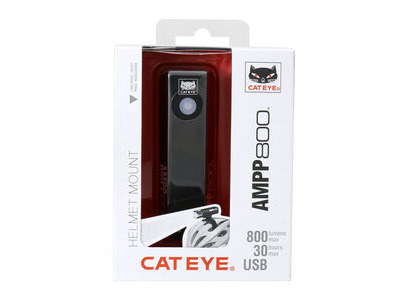 Cateye Ampp 800 With Helmet Mount Kit