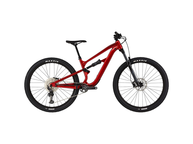 Cannondale Habit 4 Candy Red Full Suspension Mountain Bike click to zoom image