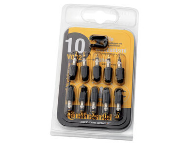 Continental Presta Valve Inserts - 10pcs Black