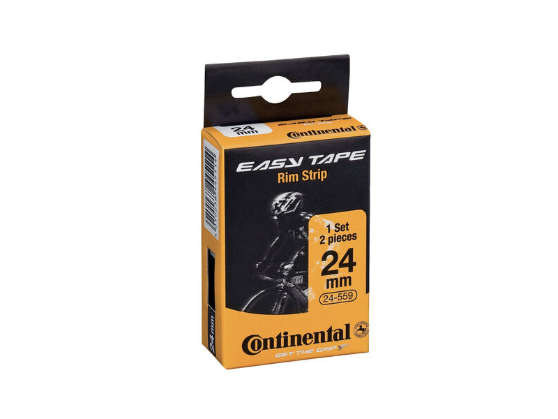 Continental Easy Tape Rim Strip High Pressure - 2pc Box Black 700c/29" click to zoom image