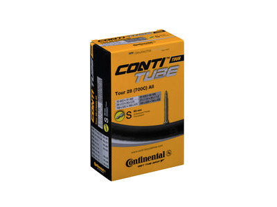 Continental Tour Tube - Presta 60mm Valve: Black 700x32-47c