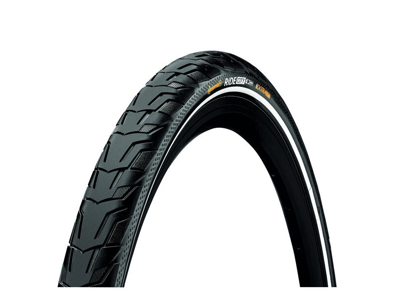 Continental Ride City Reflex - Wire Bead Black/Black Reflex 26x1.75" click to zoom image