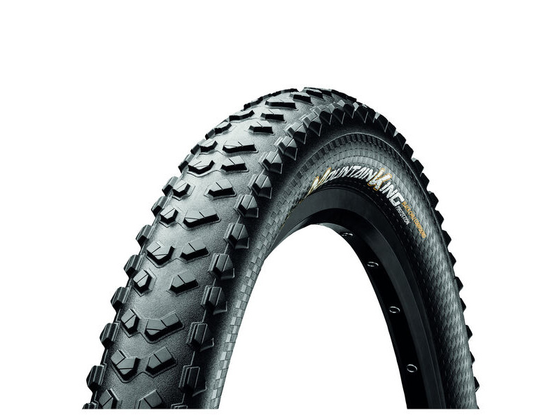Continental Mountain King Protection - Foldable Blackchili Compound Black/Black 27.5x2.80" click to zoom image