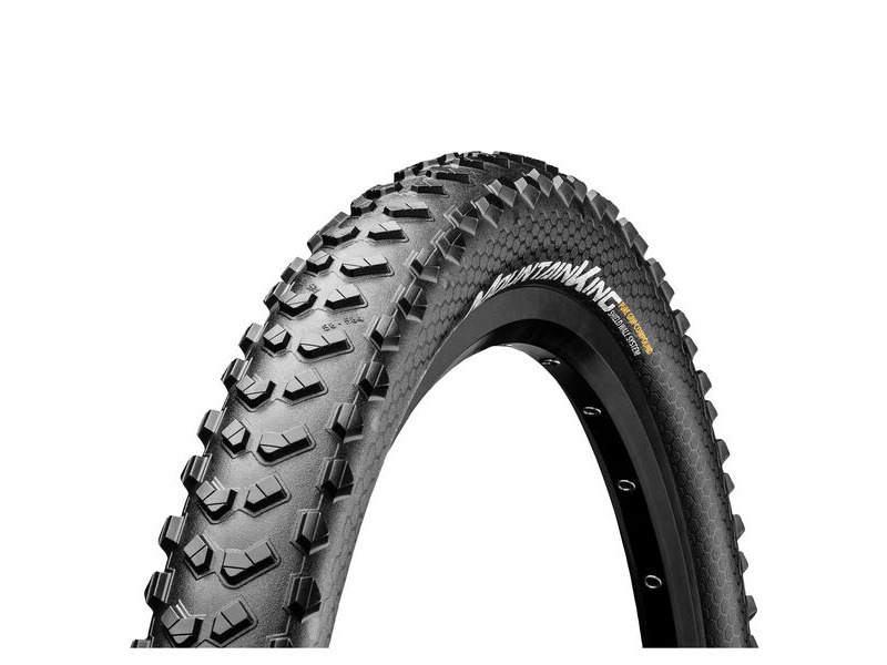 Continental Mountain King Shieldwall - Foldable Puregrip Compound Black/Black 27.5x2.30" click to zoom image