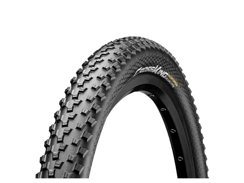 Continental Cross King Shieldwall - Foldable Puregrip Compound Black/Black 27.5x2.20" click to zoom image