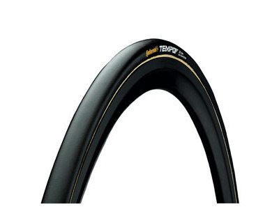 Continental Tempo II - Tubular Blackchili Compound Black/Black 28"x22mm