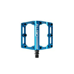 Deity Black Kat Pedals 100x100mm  BLUE  click to zoom image