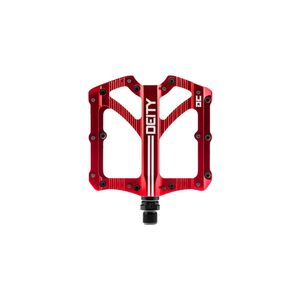 Deity Bladerunner Pedals 103x100mm  RED  click to zoom image